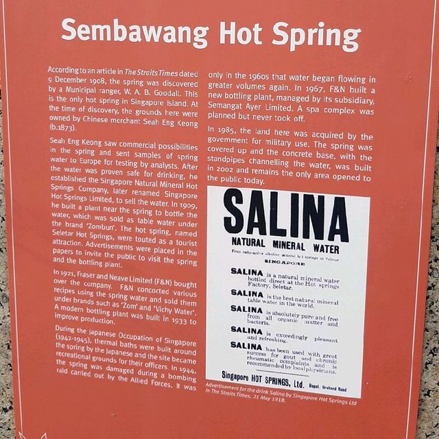 Hot Spring @ Sembawang Hot Spring Park