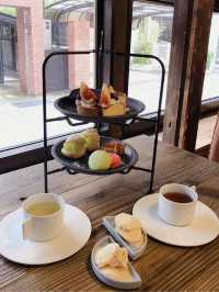 【福岡カフェ】城下町で食べるアフタヌーンティー🫖