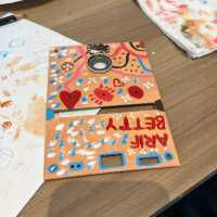 Getting artsy at WIA. Art Studio