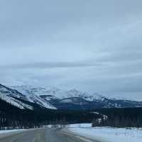 Am Epic drive through the Northern Rockies .