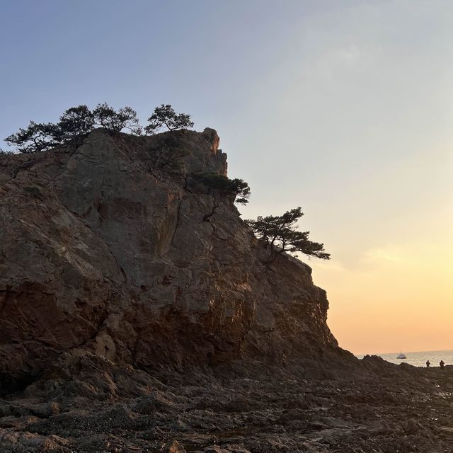 서해 3대 낙조 명소 꽃지해수욕장