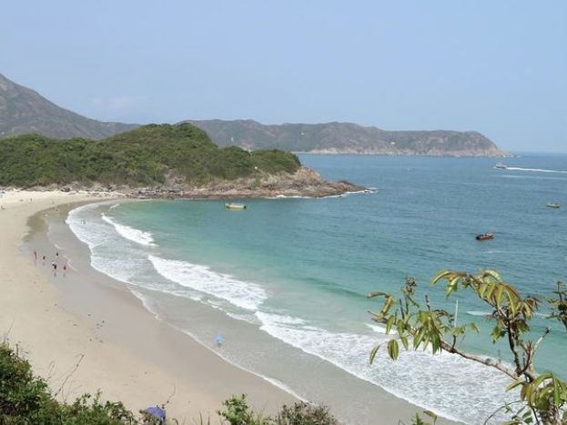 鹹田灣捉住夏天尾巴