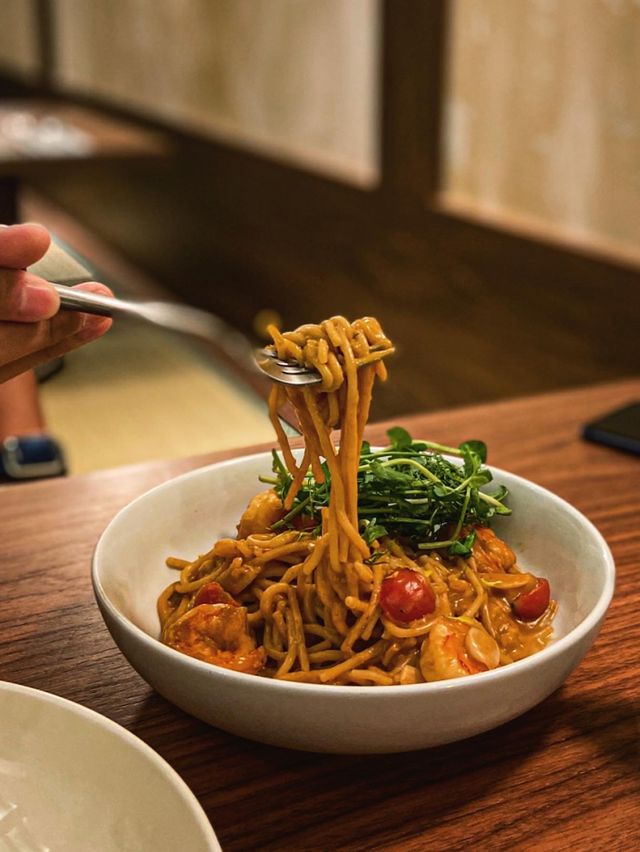 MUTA Restaurant｜主打和式洋食Fusion菜🌿打卡必選榻榻米座