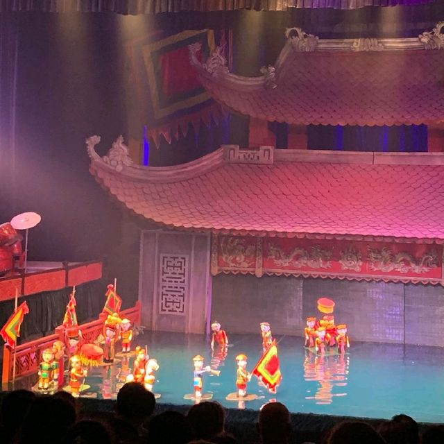 河內景點---昇龍水上木偶劇院(Thanglong Water Puppet Theatre)