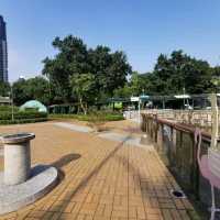 falling for this Seac Pai Van Panda Park
