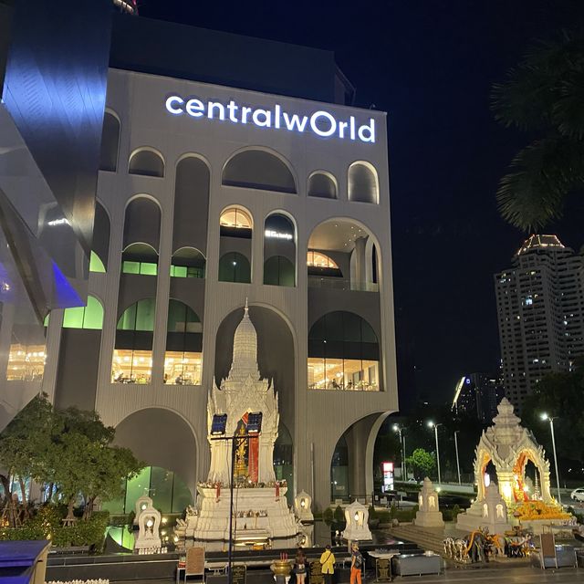 從Central World看曼谷繁華夜景