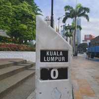 KILOMETRE ZERO OF KUALA LUMPUR