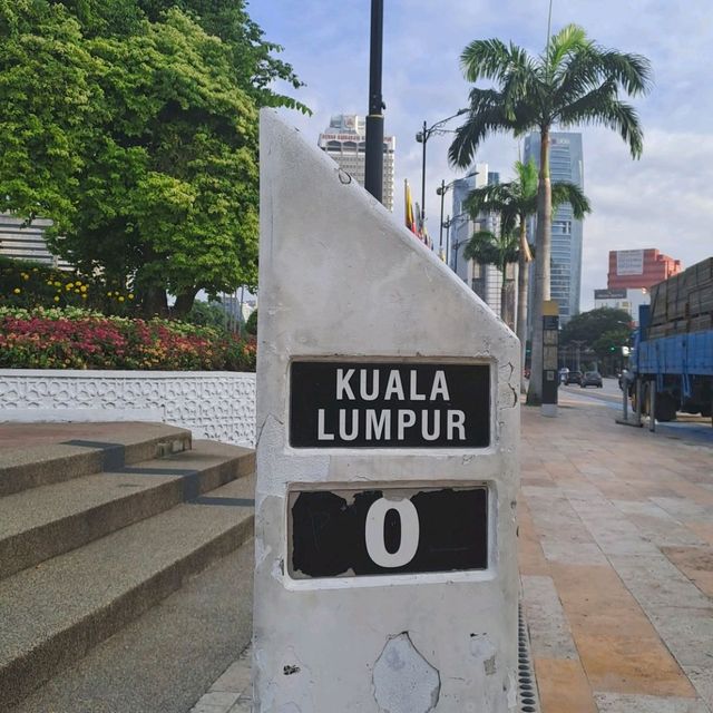 KILOMETRE ZERO OF KUALA LUMPUR