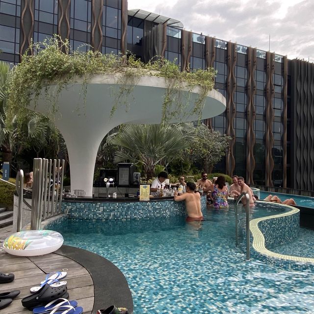 Pool at Village Hotel Sentosa