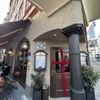 Bavarian food at Augustiner am Platzl