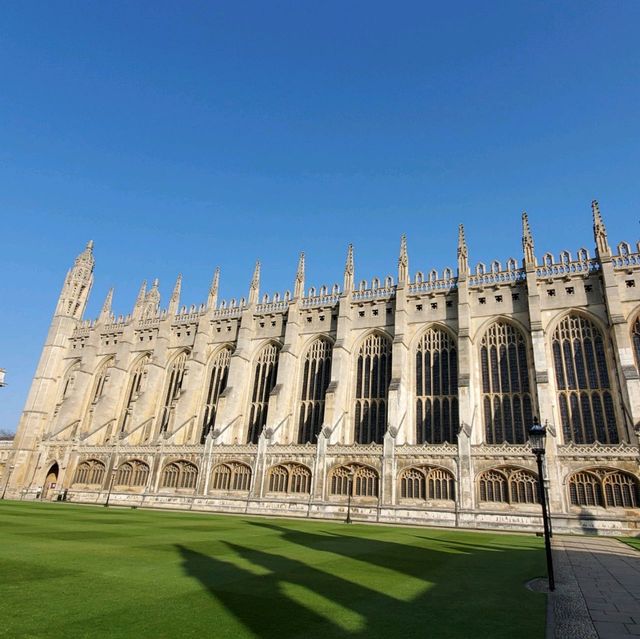 King's College, magnificent stained glass