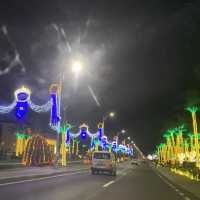 WoW Christmas lights in Nabq 