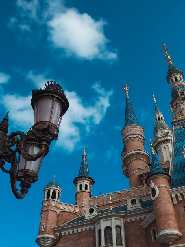 Disney Castle Under Sunny Skies☀️