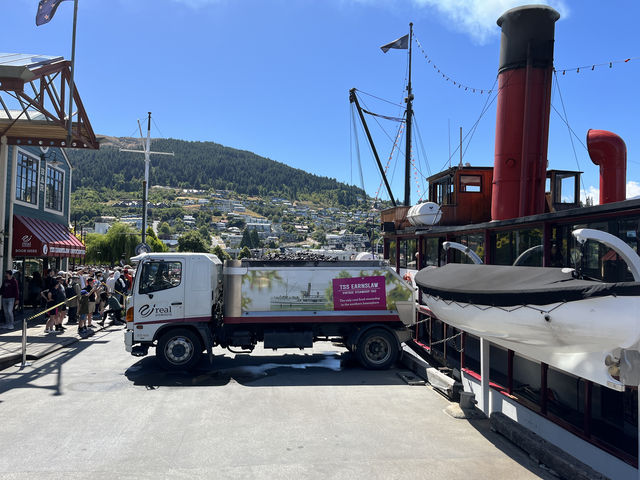 A steamship that rivals a floating museum.