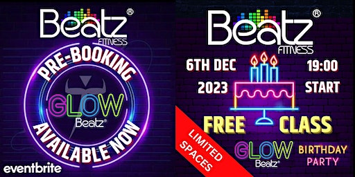 Glow-Beatz 06/12/23 (Birthday Class) | Greenfields Sports And Social Club