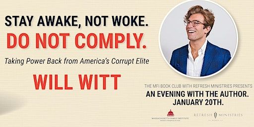 Do Not Comply- An Evening with Will Witt | Embassy Suites by Hilton Boston Waltham, Winter Street, Waltham, MA, USA