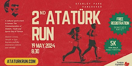5K ATATURK RUN AT STANLEY PARK ON MAY 19 | Second Beach