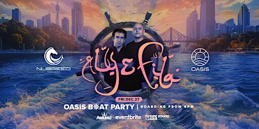 Aly & Fila Brisbane Boat Party | New Farm Park River Hub