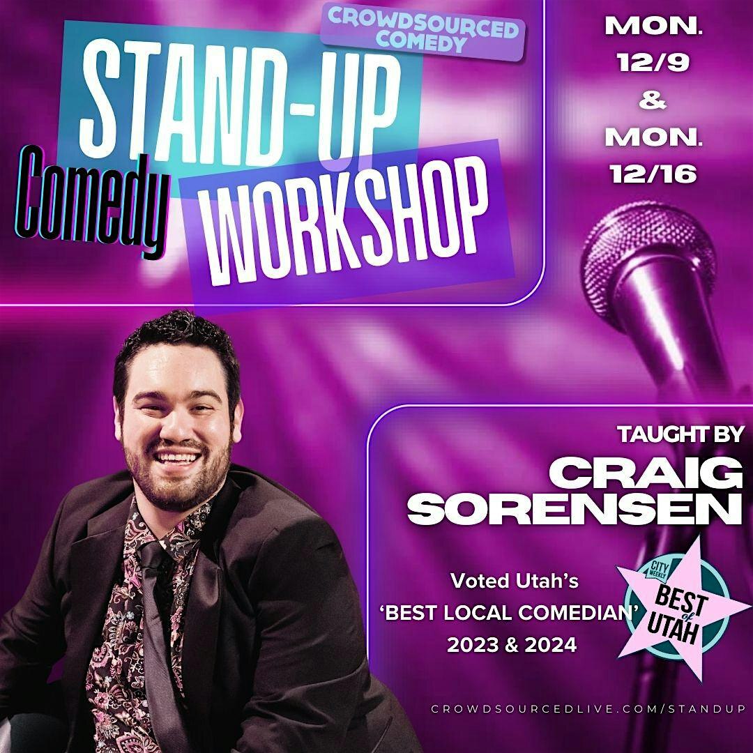 Stand-up Workshop and Performance | Sugar Space Arts Warehouse