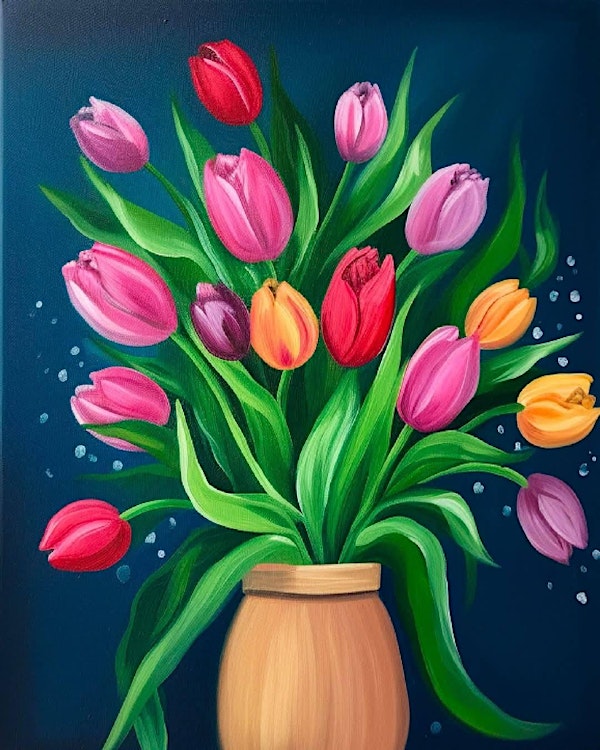 Paint Star Night create a Spring Masterpiece at the Clayton Public House | The Clayton Public House