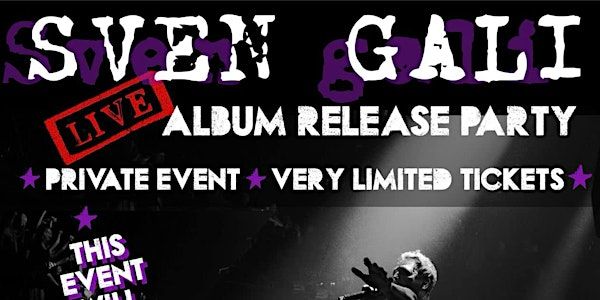 “Sven Gali Live”  release party at Black Frame Studios | Black Frame Studios