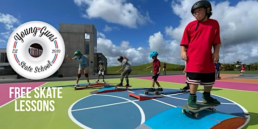 Young Guns Skate School - Mangere Bridge Skatepark - May 2025 | Domain Road