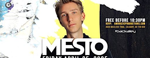 Mesto @ The Back Alley (FREE RSVP) | The Back Alley