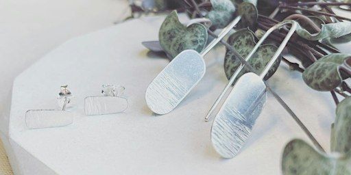 Make a pair of Sterling Silver Earrings -Silversmithing Workshop. | The BIS