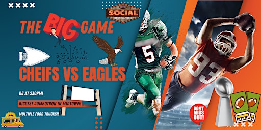 The BIG Game | Social Beer Garden HTX