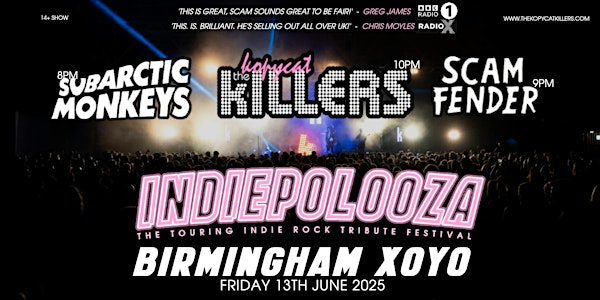 Indiepalooza - Birmingham XOYO - 13th June 2025 | XOYO Birmingham
