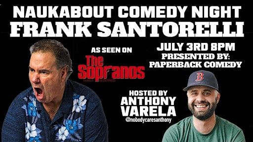 Comedian Frank Santorelli @ Naukabout | Naukabout Brewery and Taproom