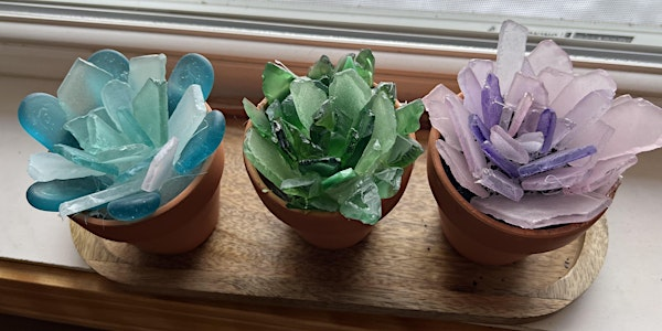 Alpena Glass Succulents Workshop at the Art in the Loft | Art in the Loft