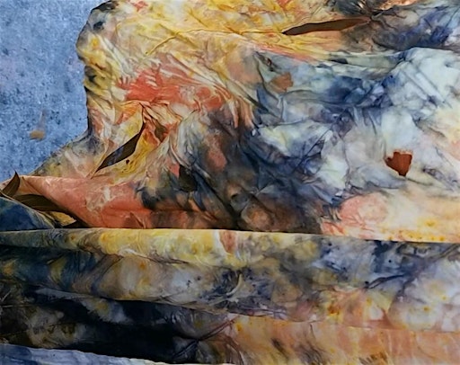 Eco printing using natural materials (October Workshop) | Oak Hill Gallery