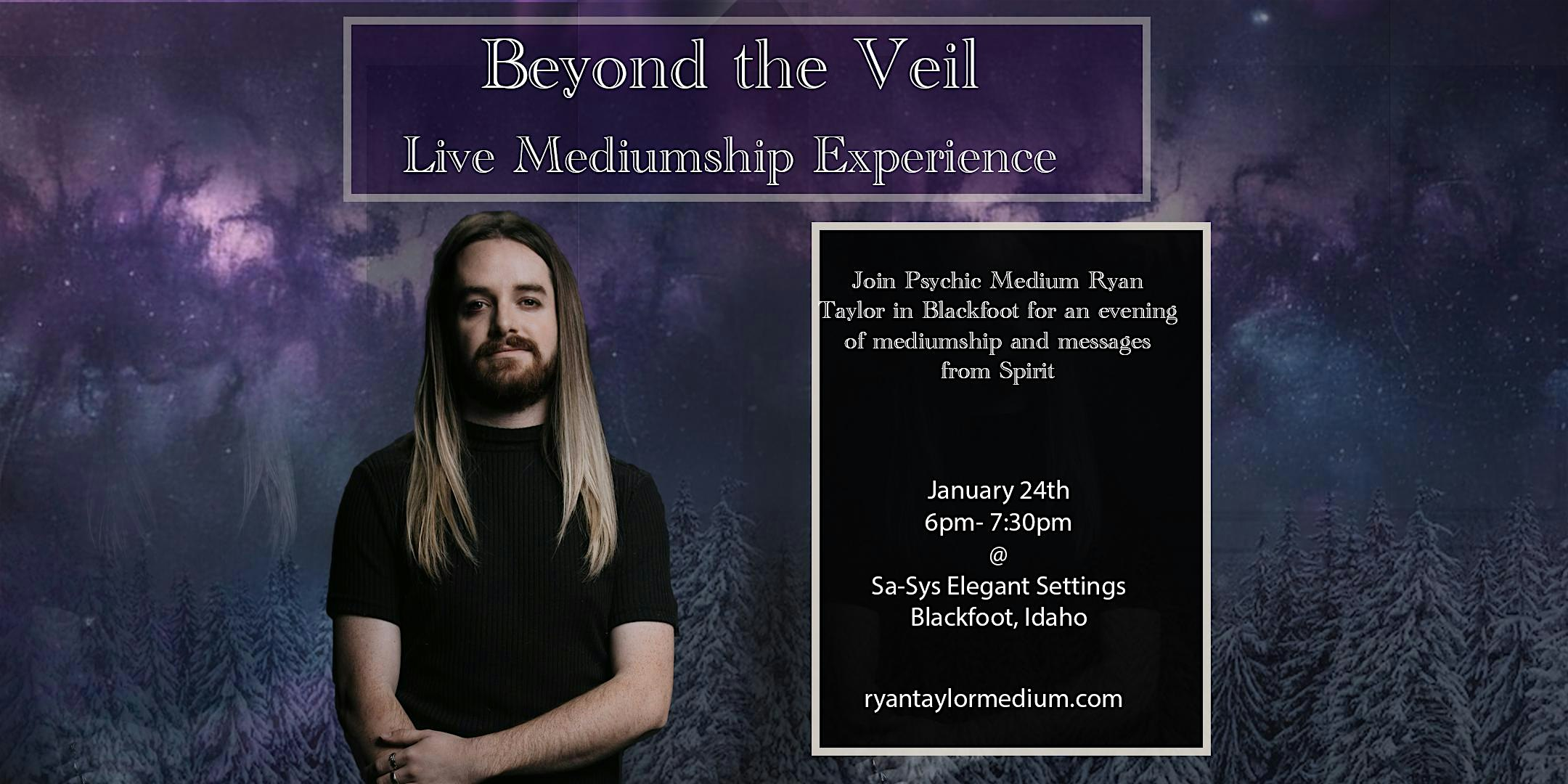 Beyond the Veil: Live Mediumship Experience | Sa-Sys Elegant Settings & Event Center
