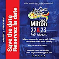 Milton AfroJazz Festival 2026 | Milton Community Sports Park