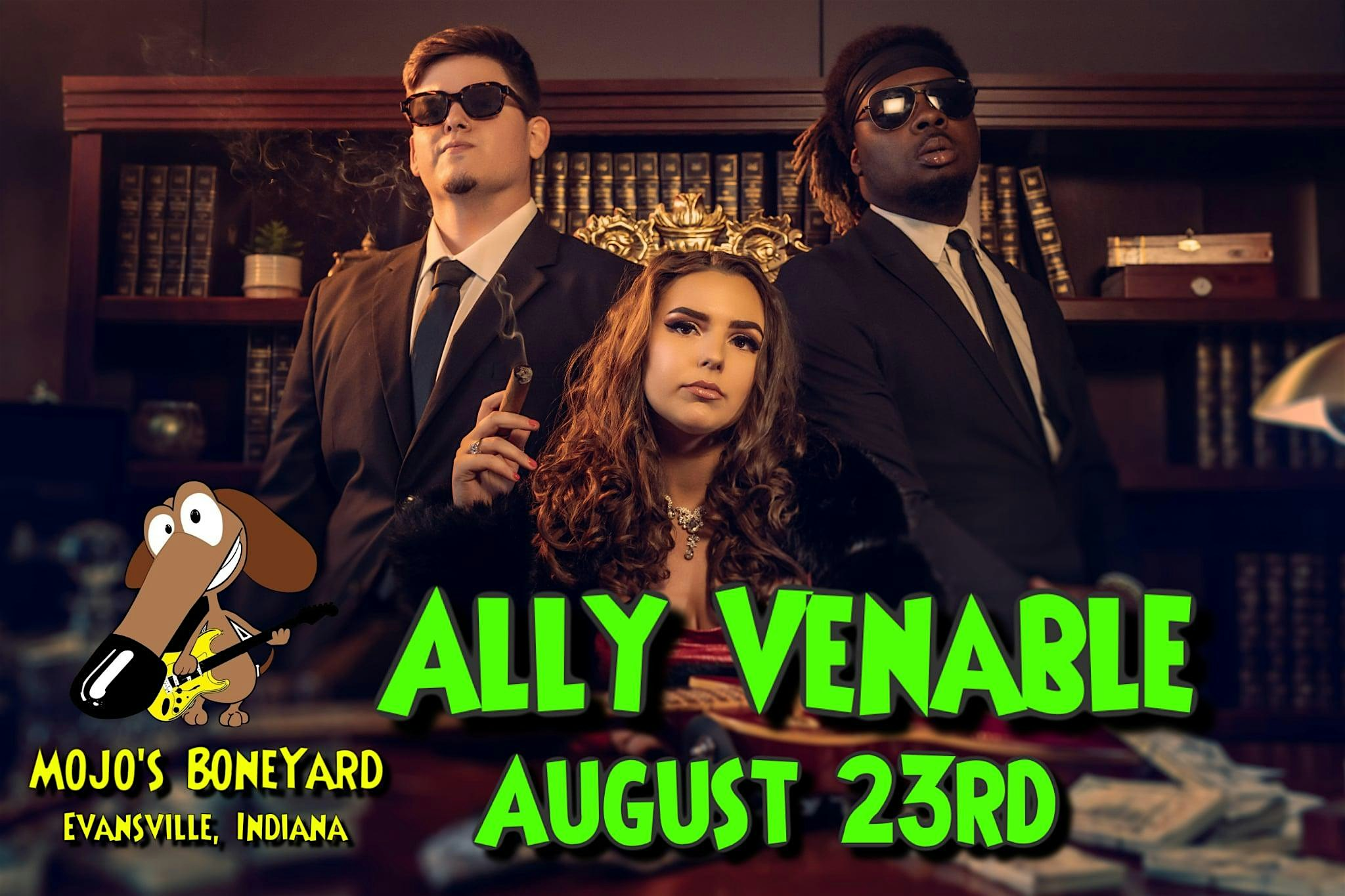 Ally Venable Band - SPECIAL EVENING - Sunday, August 23rd! | Mojo's BoneYard Sports Bar & Grille