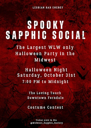 Spooky Sapphic Social | The Loving Touch