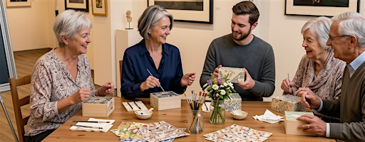 Tiny Treasures, Big Memories/ Creative Connection Workshop for Grandparents | The Painted Fox Art Gallery