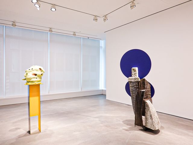 清晨的月亮展覽- Arlene Shechet 