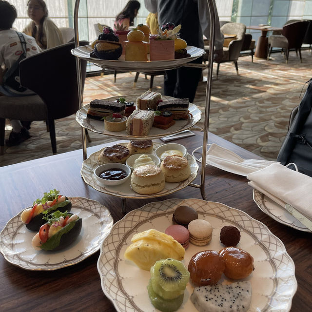 最難吃的酒店下午茶｜Grand Hyatt Tiffin茶園