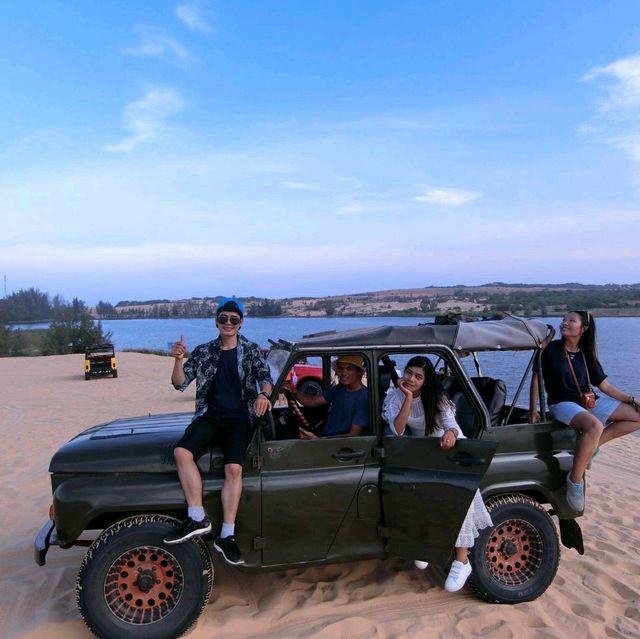 White Sand Dune Vietnam 