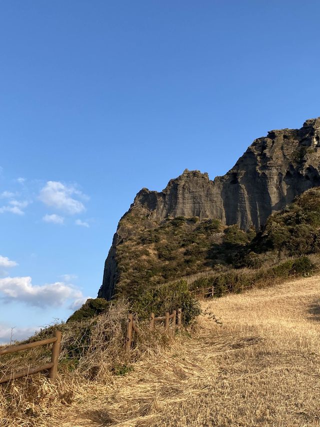 겨울에는 제주도 성산일출봉 ⛰️