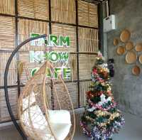 Farm Khow Cafe คาเฟ่บรรยากาศดี๊ดีที่นาวัง