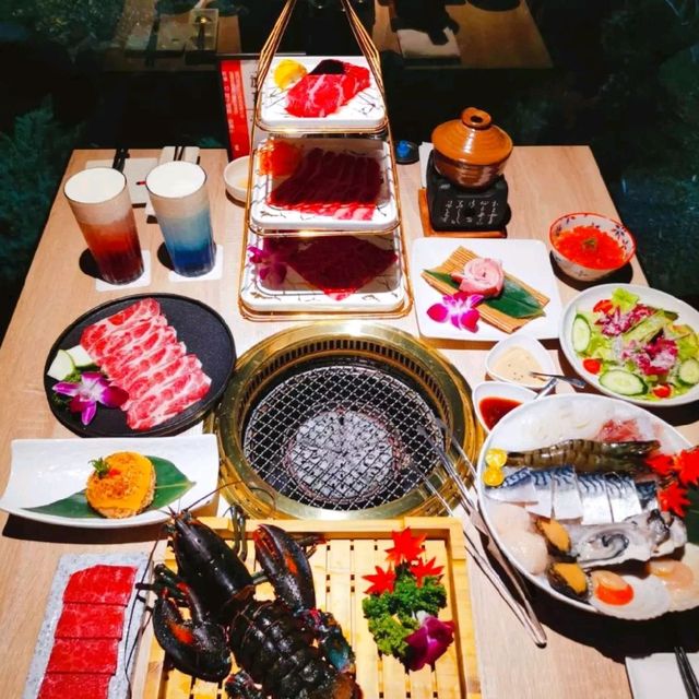 加399元就有日本A5和牛的紅巢燒肉😘