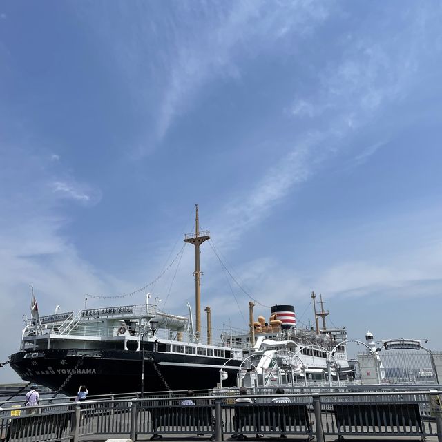 横浜の海の見える山下公園