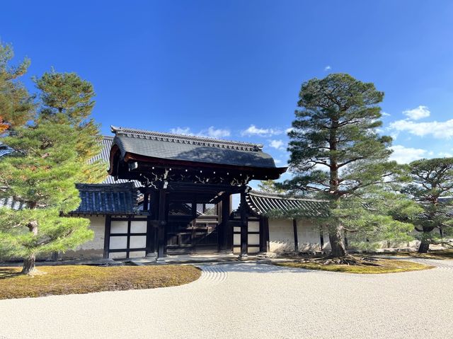 日本京都天龍寺｜楓葉超級茂密，還有美麗湖景枯山水