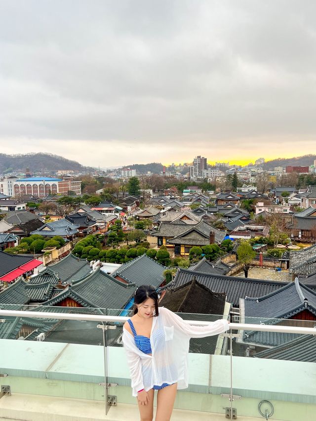 한옥마을뷰 수영장이 있는 뷰맛집 호텔❤️
