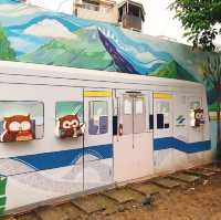 🐶🐰🐻🐤🐧可愛小動物的裝置藝術🎨台北捷運中山站線形公園 Zhongshan Linear Park