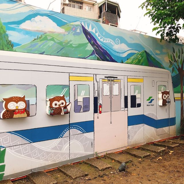 🐶🐰🐻🐤🐧可愛小動物的裝置藝術🎨台北捷運中山站線形公園 Zhongshan Linear Park