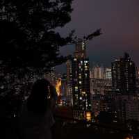 嘉頓山夜景🌃真係幾靚😊✨